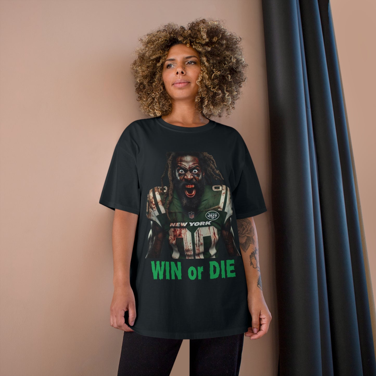 Win or Die - Jets - Champion T-Shirt