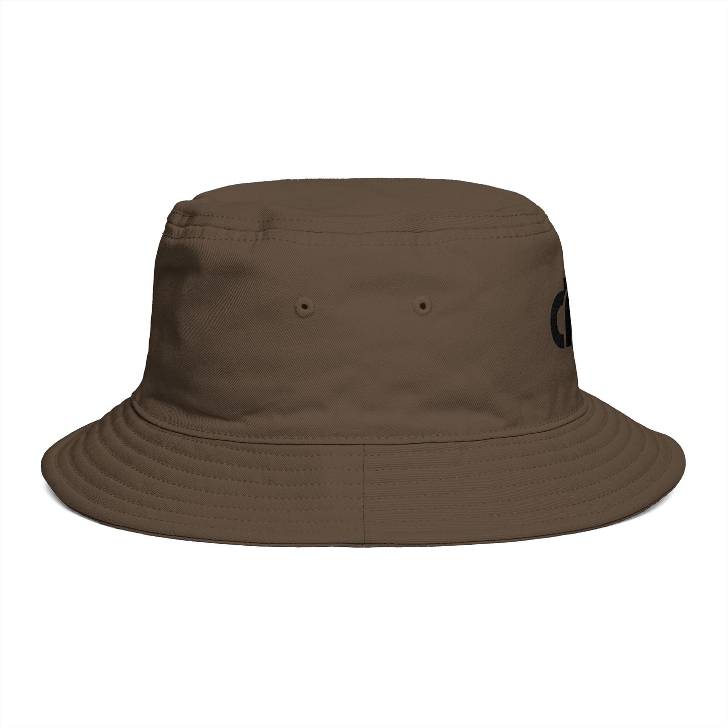 Bucket Hat — Minimal Logo Cotton Bucket Hat (CMR Arrow Accent)