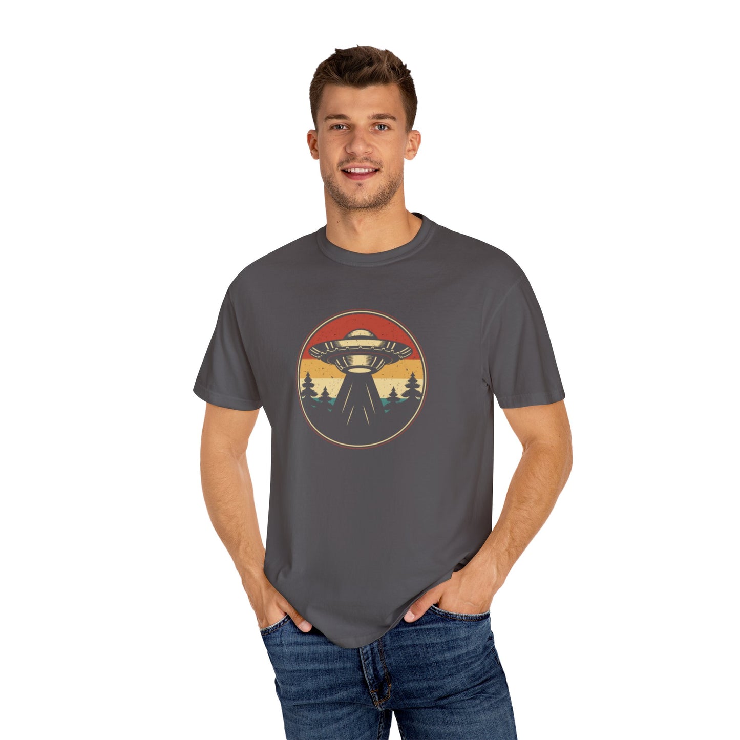 Retro - Unisex Garment-Dyed T-shirt