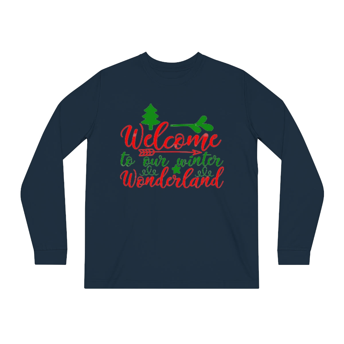 Welcome To Our Winter Wonderland - Unisex Shifts Dry Organic Long Sleeve Tee