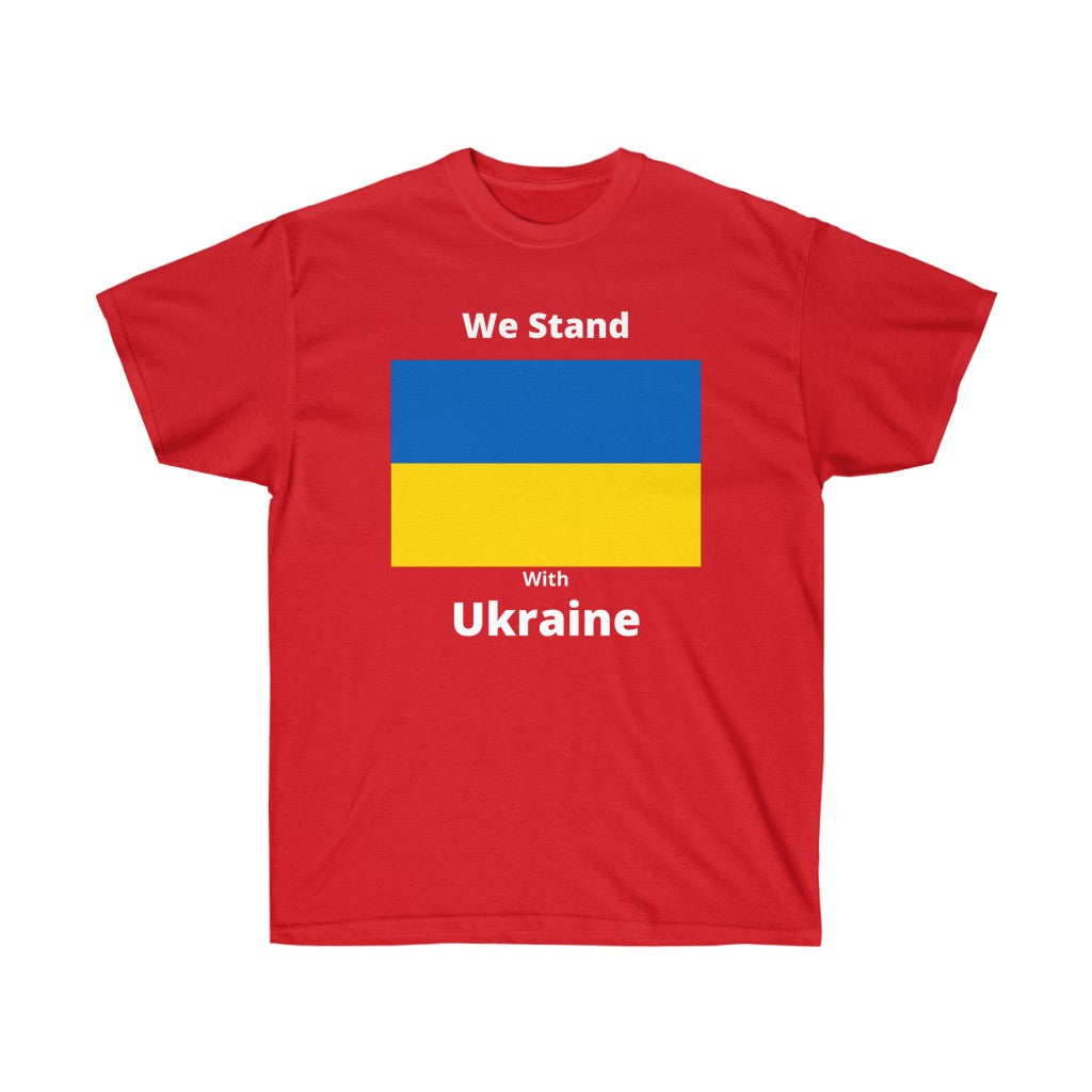 We Stand With Ukraine Ultra Cotton Tee