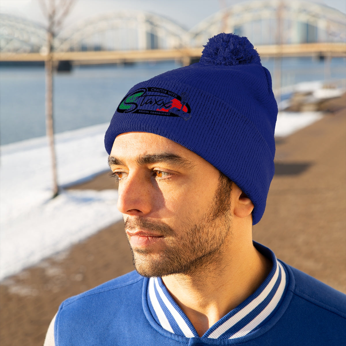 Chattin' with Staxx - Pom Pom Beanie