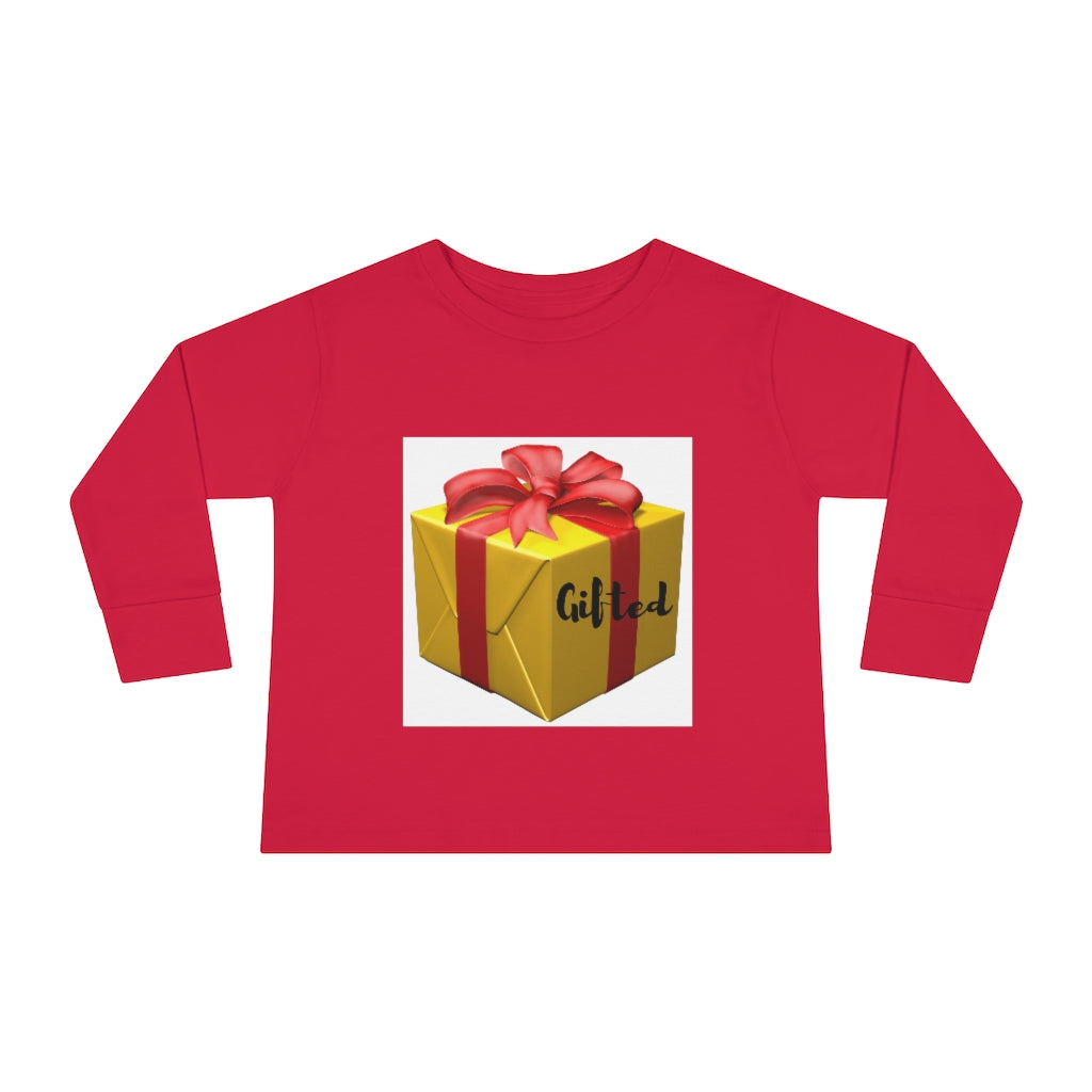 "Gifted" Toddler Long Sleeve Tee