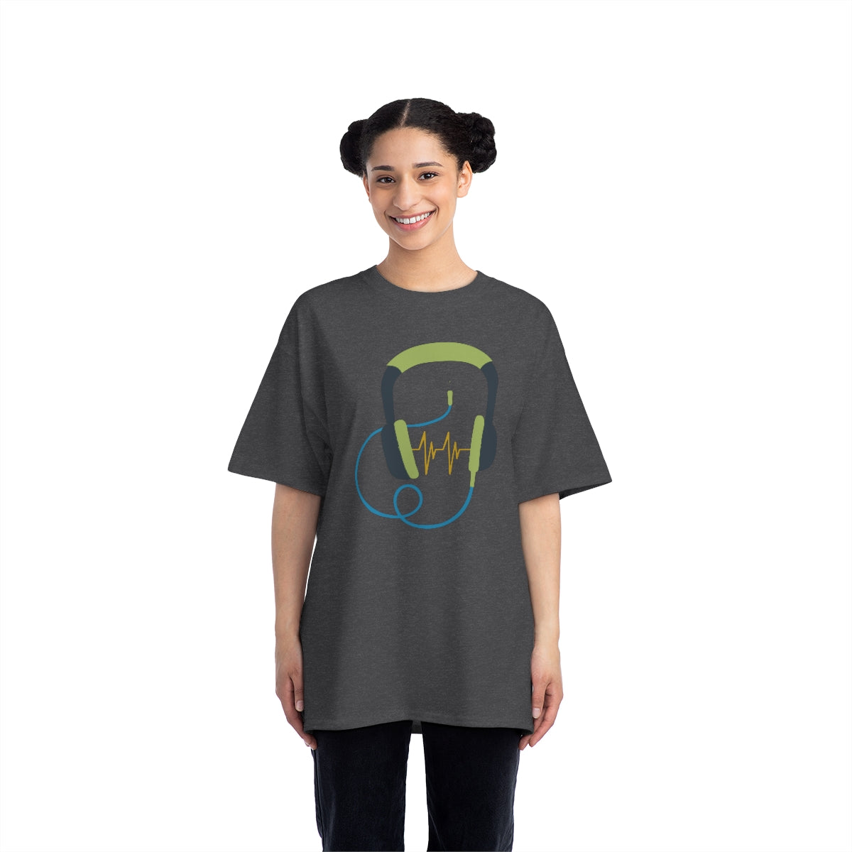 Headphones -Beefy-T® Short-Sleeve T-Shirt