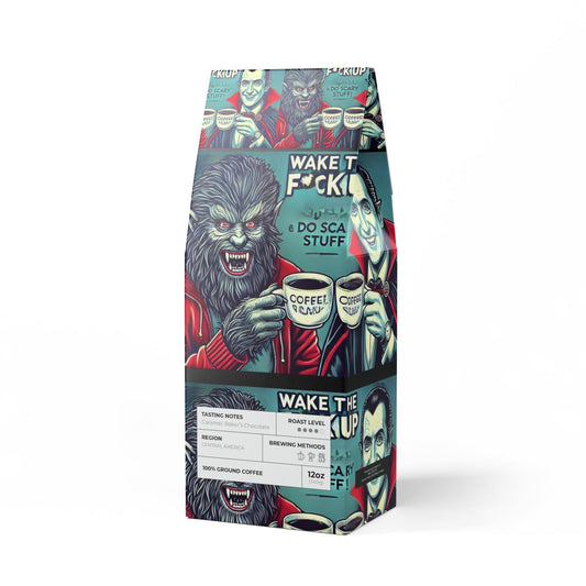 Wake The F@ck Up! And Do Scary Stuff- (Medium-Dark Roast)