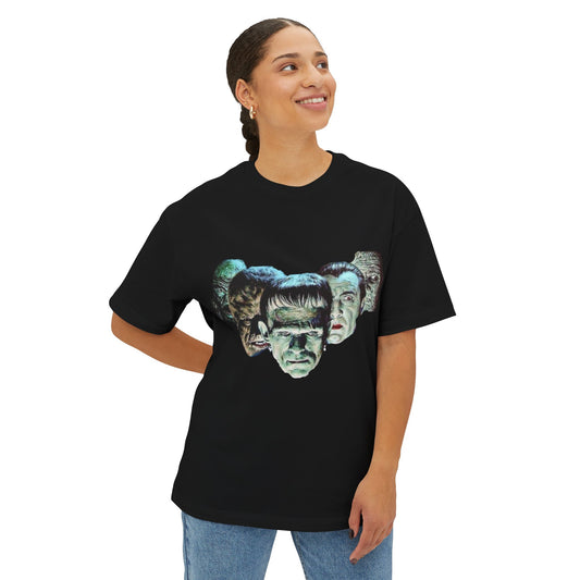 Classic Monsters - Unisex Oversized Boxy Tee