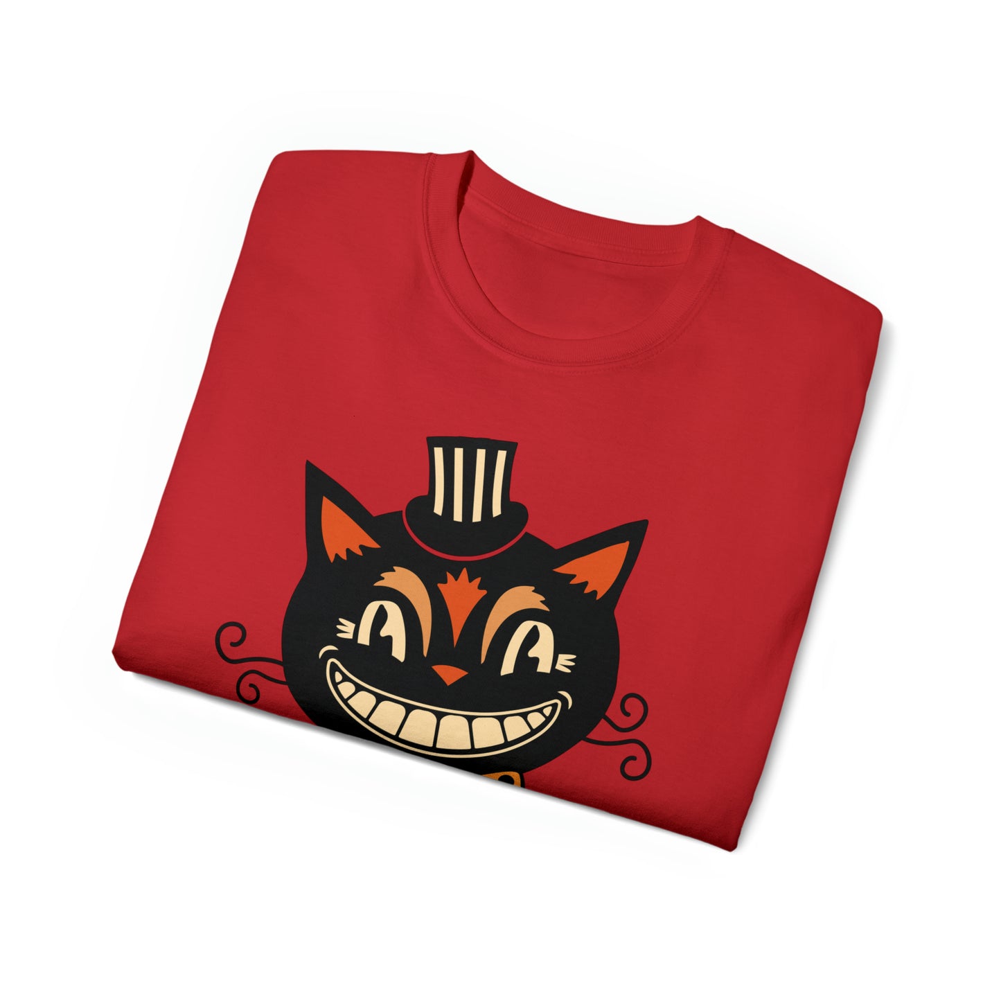 Vintage Cat Smile - Unisex Ultra Cotton Tee
