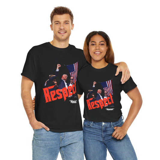 "Respect" - Unisex Heavy Cotton Tee