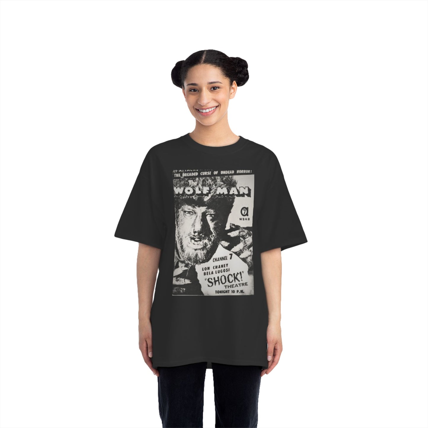 Wolfman on Shock Theater - Beefy-T®  Short-Sleeve T-Shirt