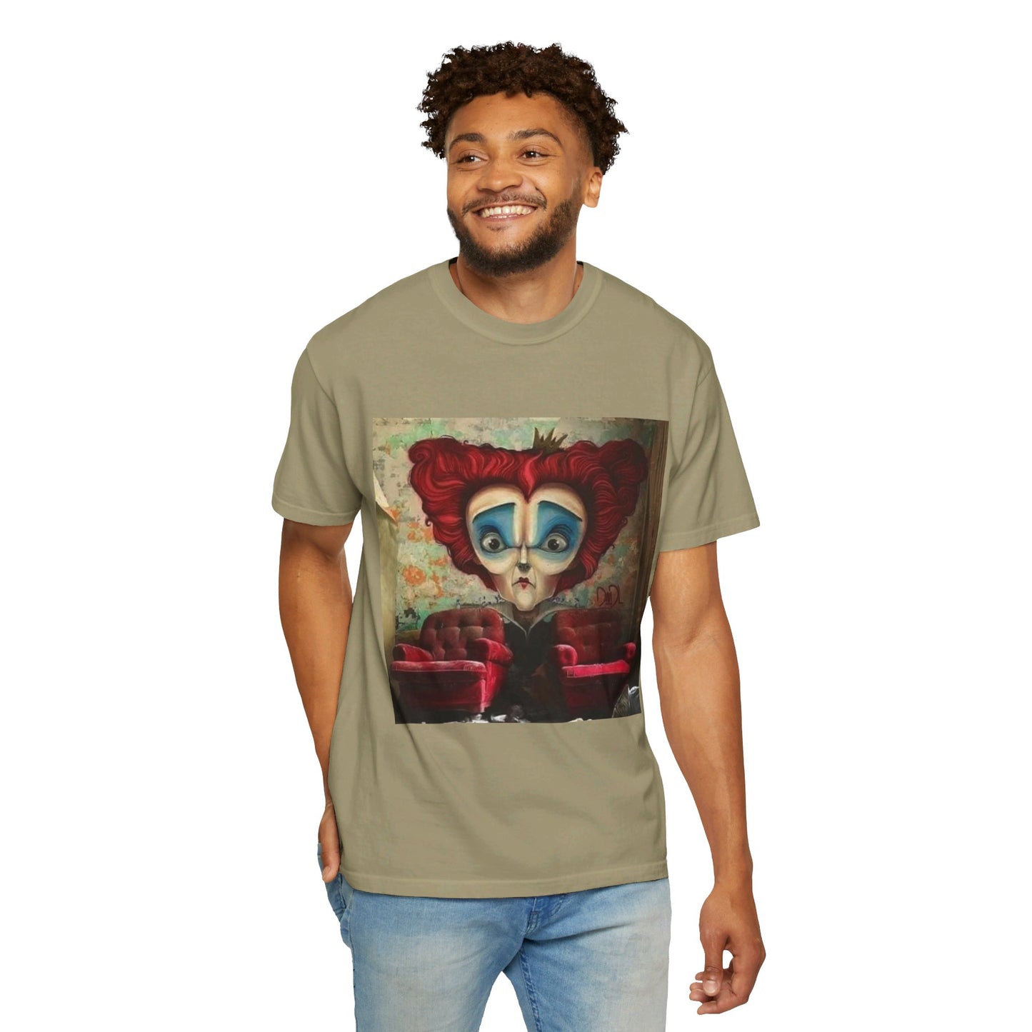 Deserted Art - Unisex Garment-Dyed T-shirt