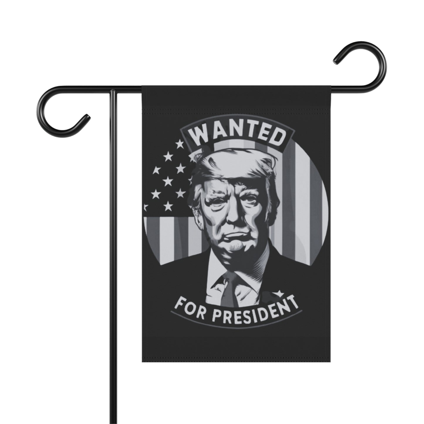 Wanted for President - Garden & House Banner
