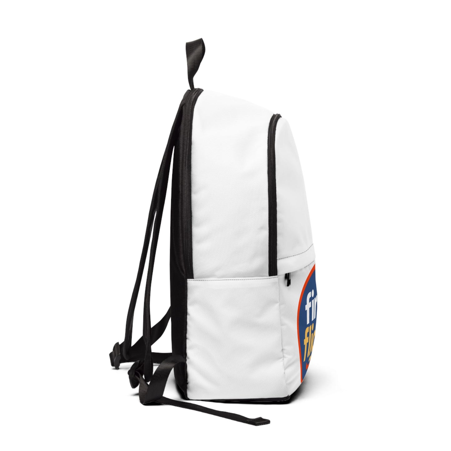 First Flight Logo Backpack — Casual Travel & School Daypack