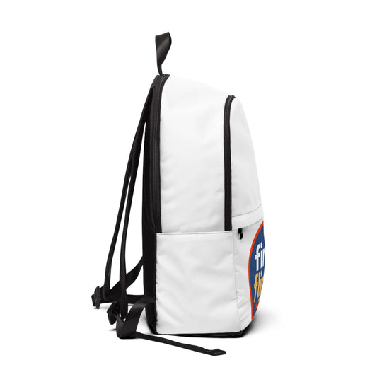 First Flight Logo Backpack — Casual Travel & School Daypack