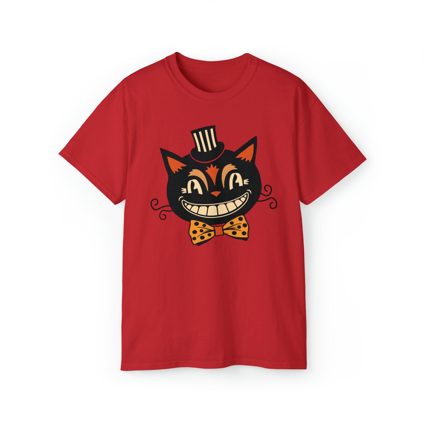 Vintage Cat Smile - Unisex Ultra Cotton Tee