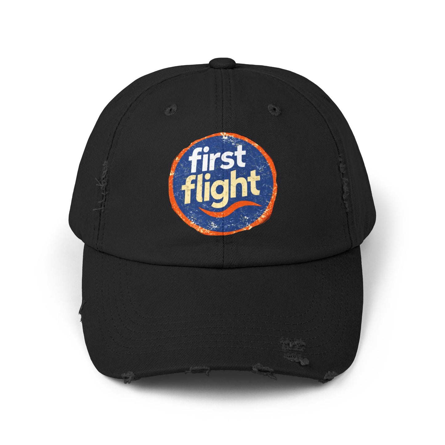 First Flight Distressed Baseball Cap