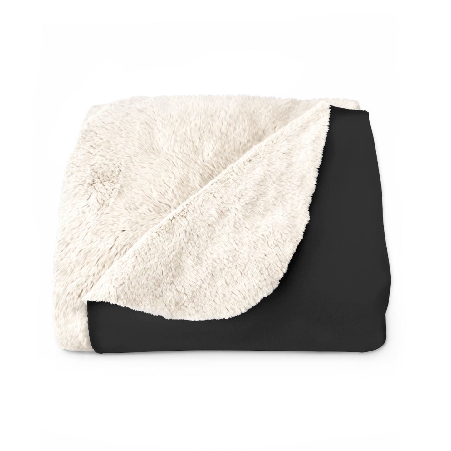 Victorian Mad Cat Sherpa Blanket — Spooky Gothic Throw for Halloween