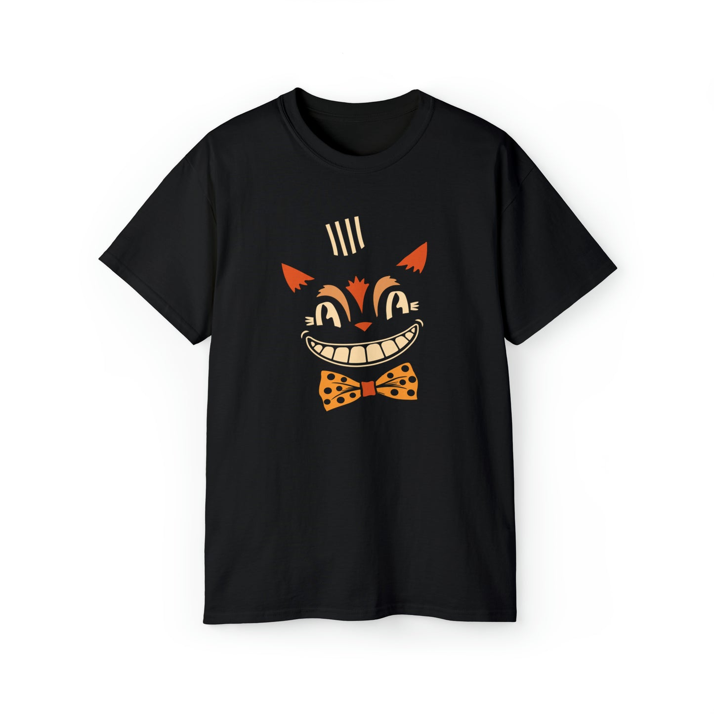 Vintage Cat Smile - Unisex Ultra Cotton Tee