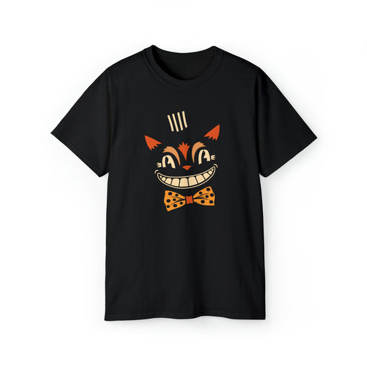 Vintage Cat Smile - Unisex Ultra Cotton Tee