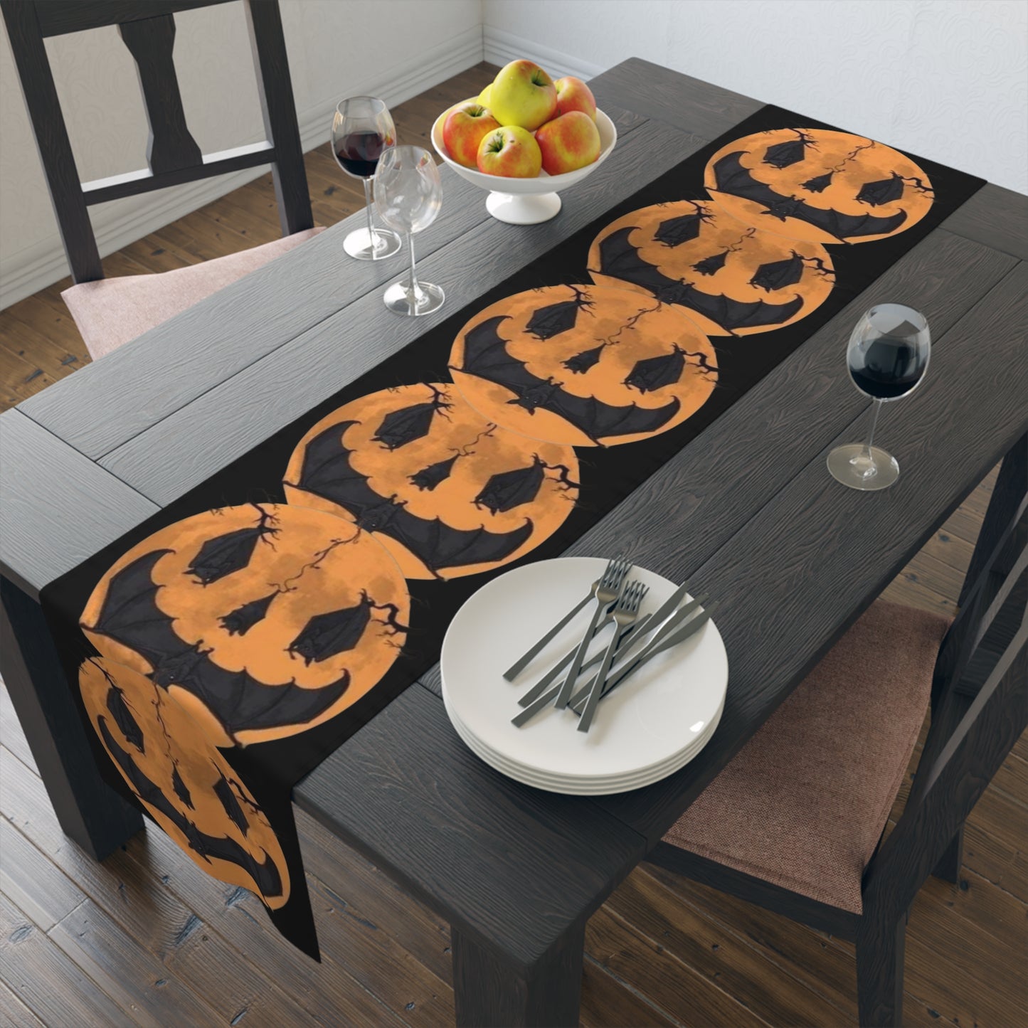 Bat Moon - Table Runner (Cotton, Poly)