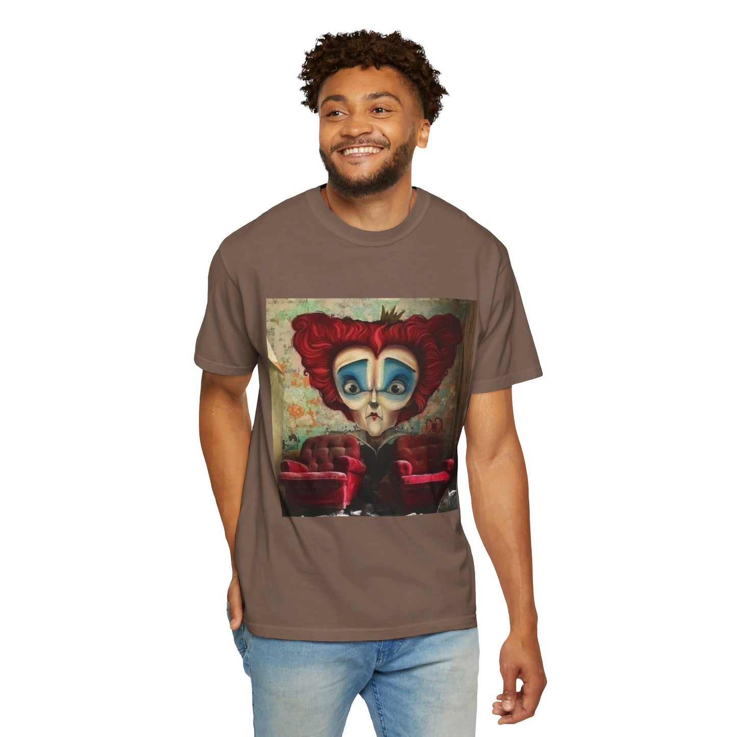 Deserted Art - Unisex Garment-Dyed T-shirt