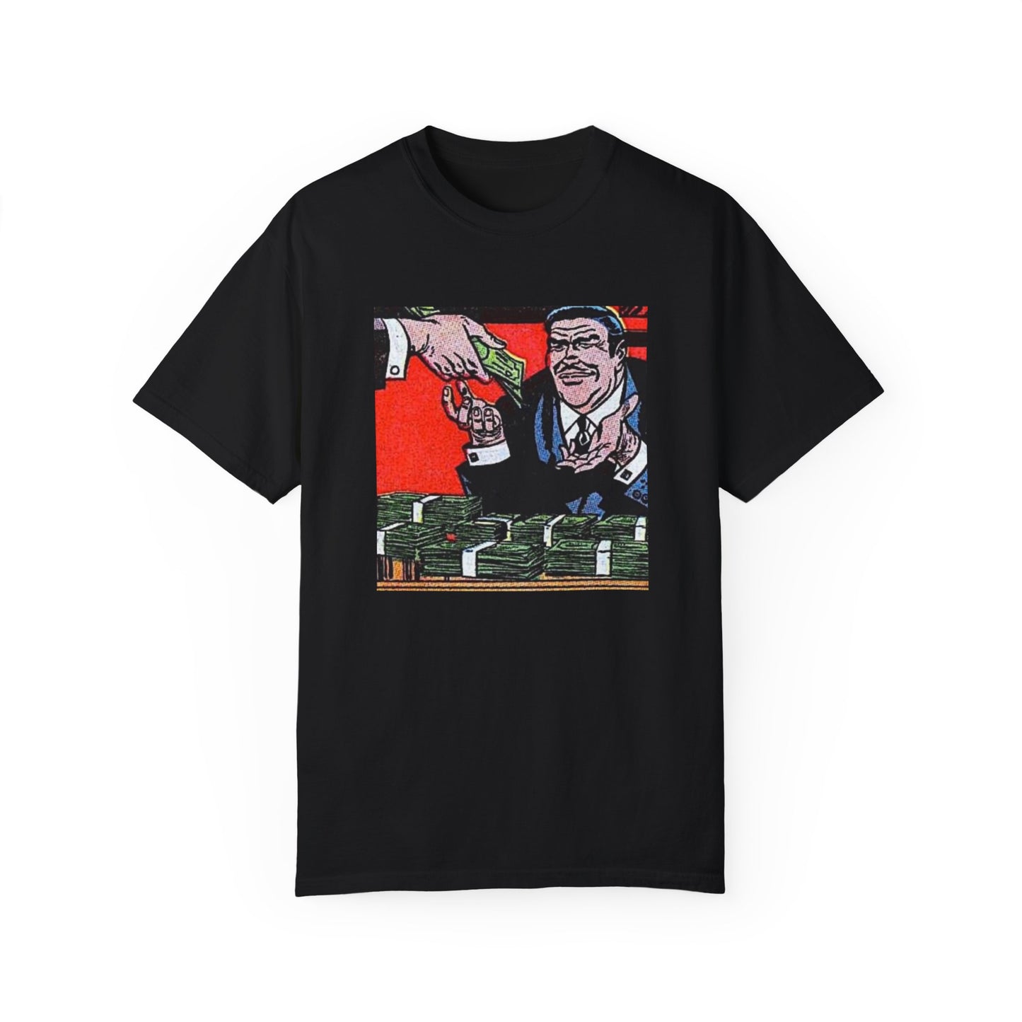 CASH - Unisex Garment-Dyed T-shirt