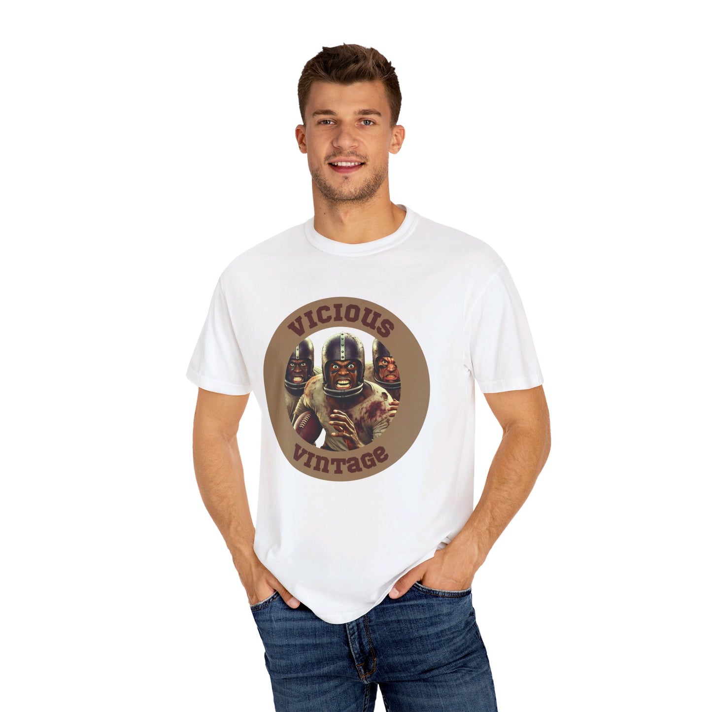 Vicious Vintage - Unisex Garment-Dyed T-shirt