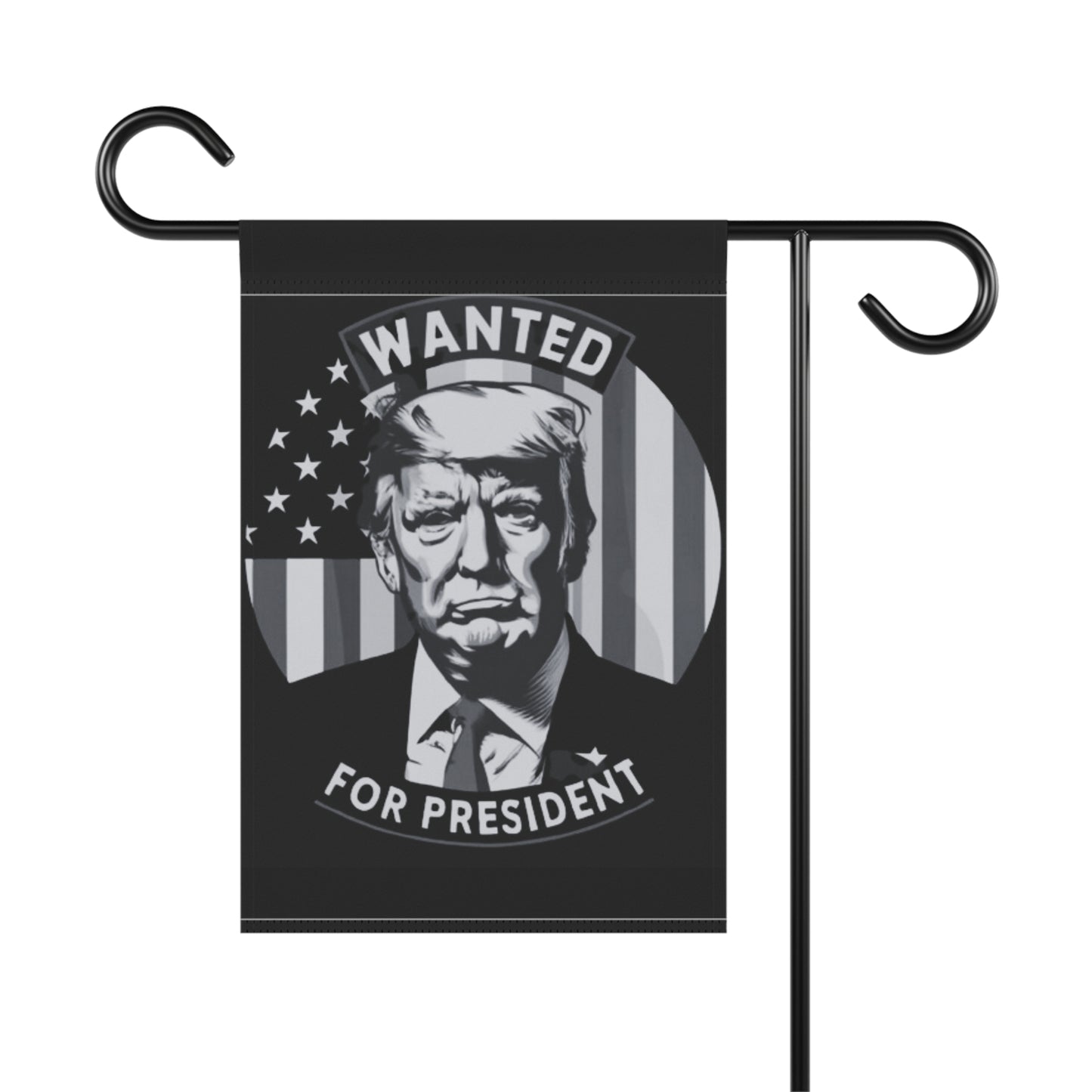 Wanted for President - Garden & House Banner