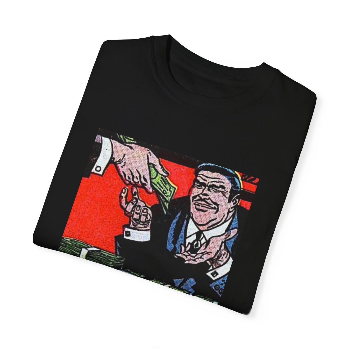 CASH - Unisex Garment-Dyed T-shirt