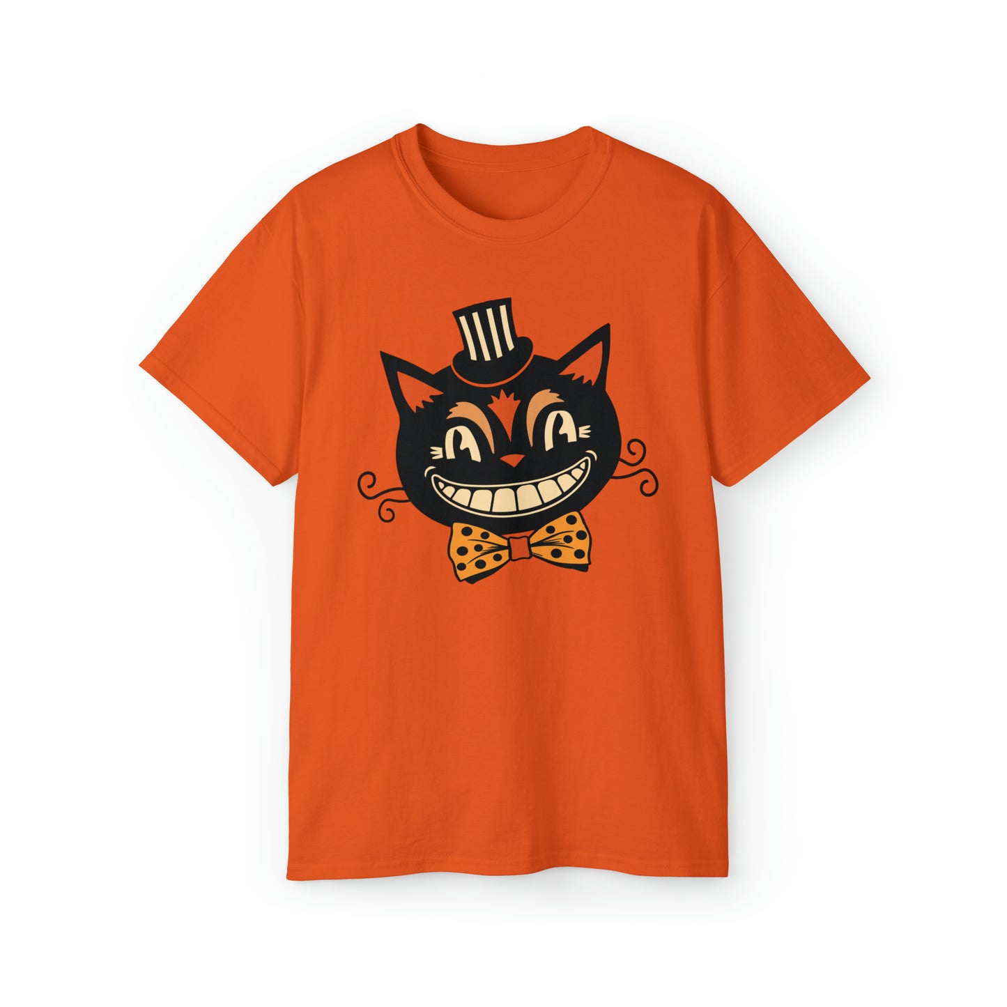 Vintage Cat Smile - Unisex Ultra Cotton Tee
