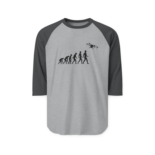 Evolution of Humans & Drones Tee