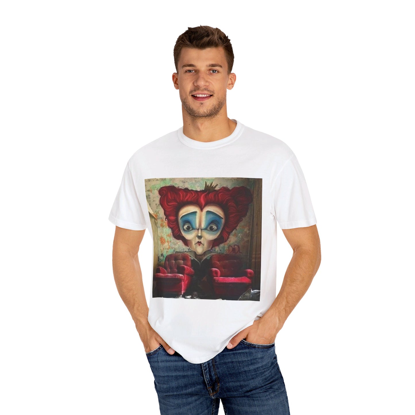 Deserted Art - Unisex Garment-Dyed T-shirt