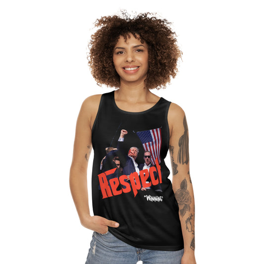 "Respect" - Unisex Tank Top (AOP)