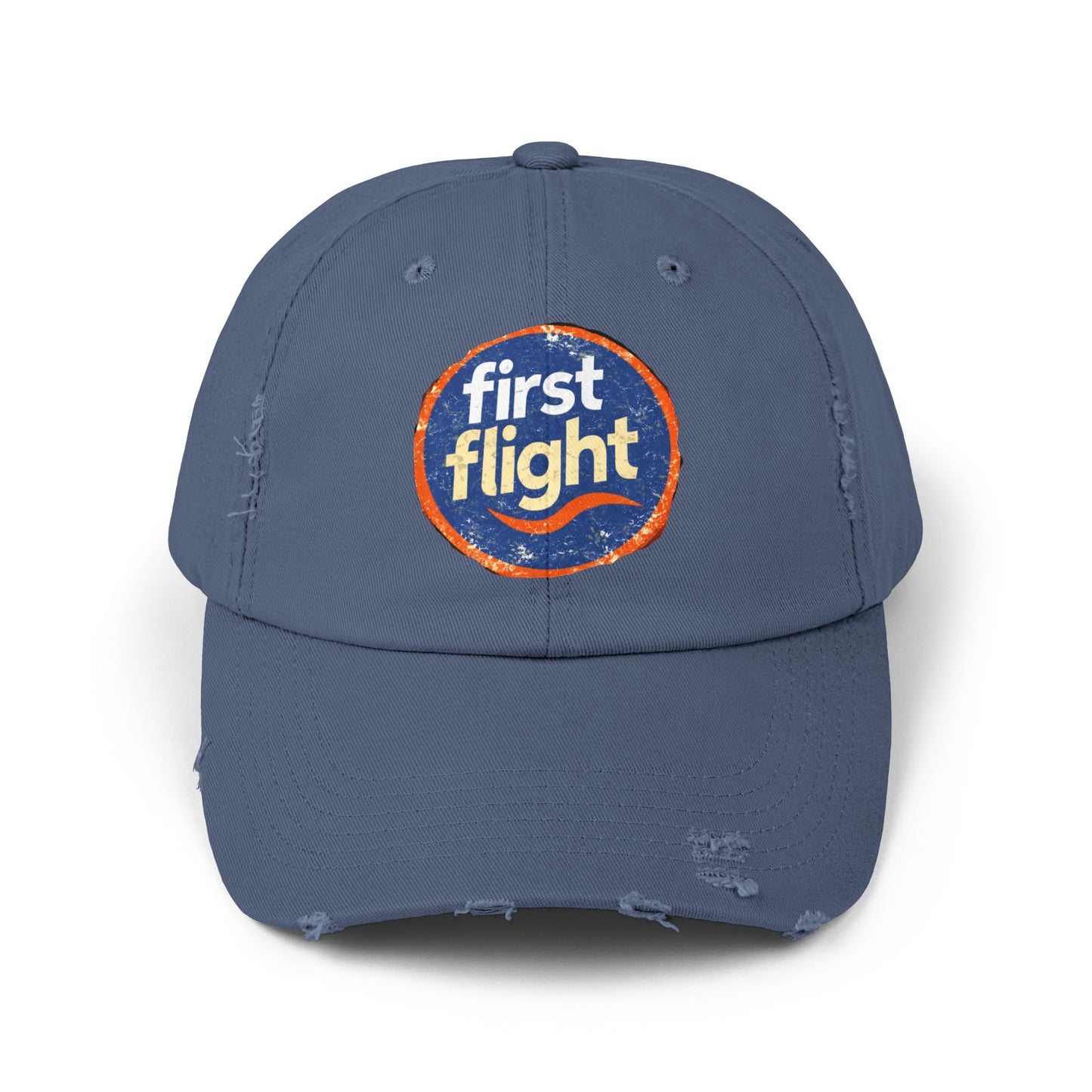 First Flight Distressed Baseball Cap