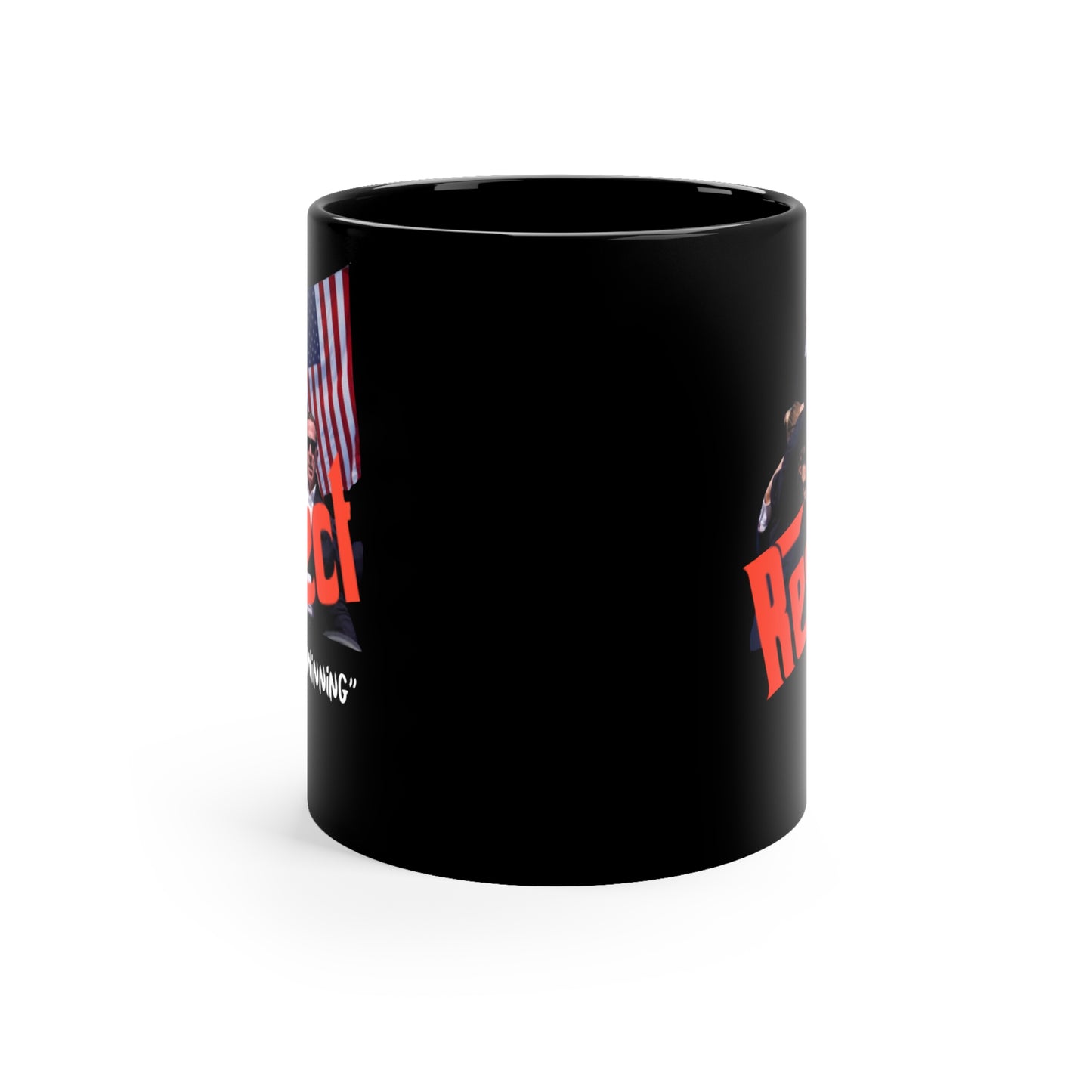 Black Coffee Mug, 11oz