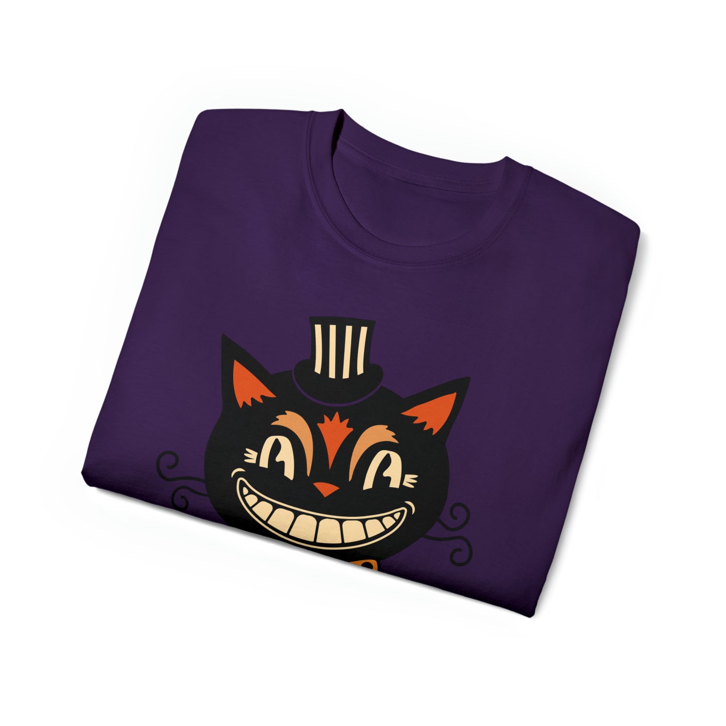 Vintage Cat Smile - Unisex Ultra Cotton Tee