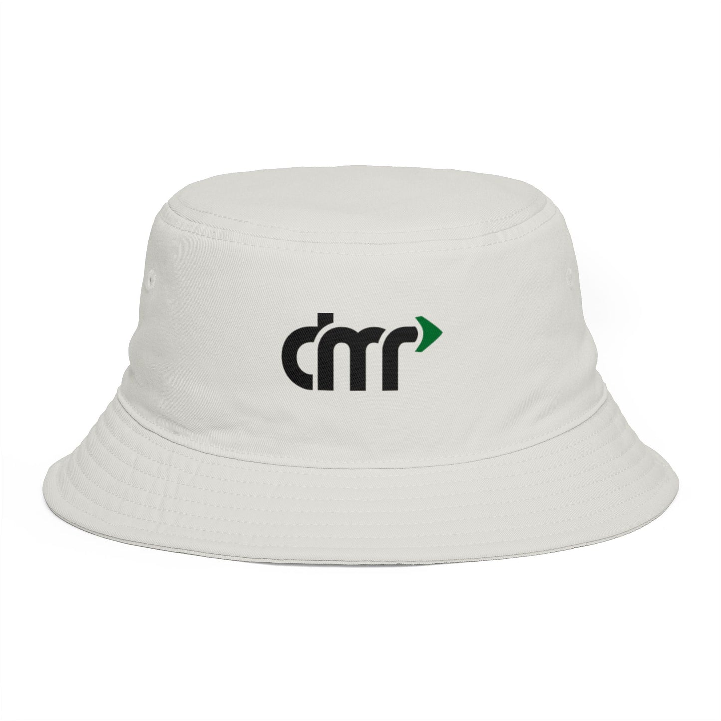 Bucket Hat — Minimal Logo Cotton Bucket Hat (CMR Arrow Accent)