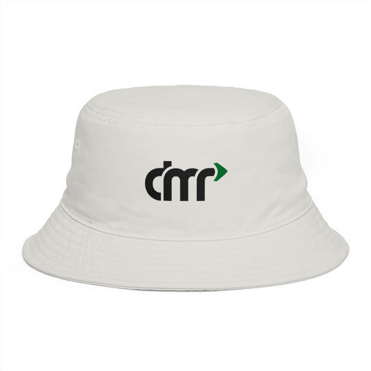 Bucket Hat — Minimal Logo Cotton Bucket Hat (CMR Arrow Accent)