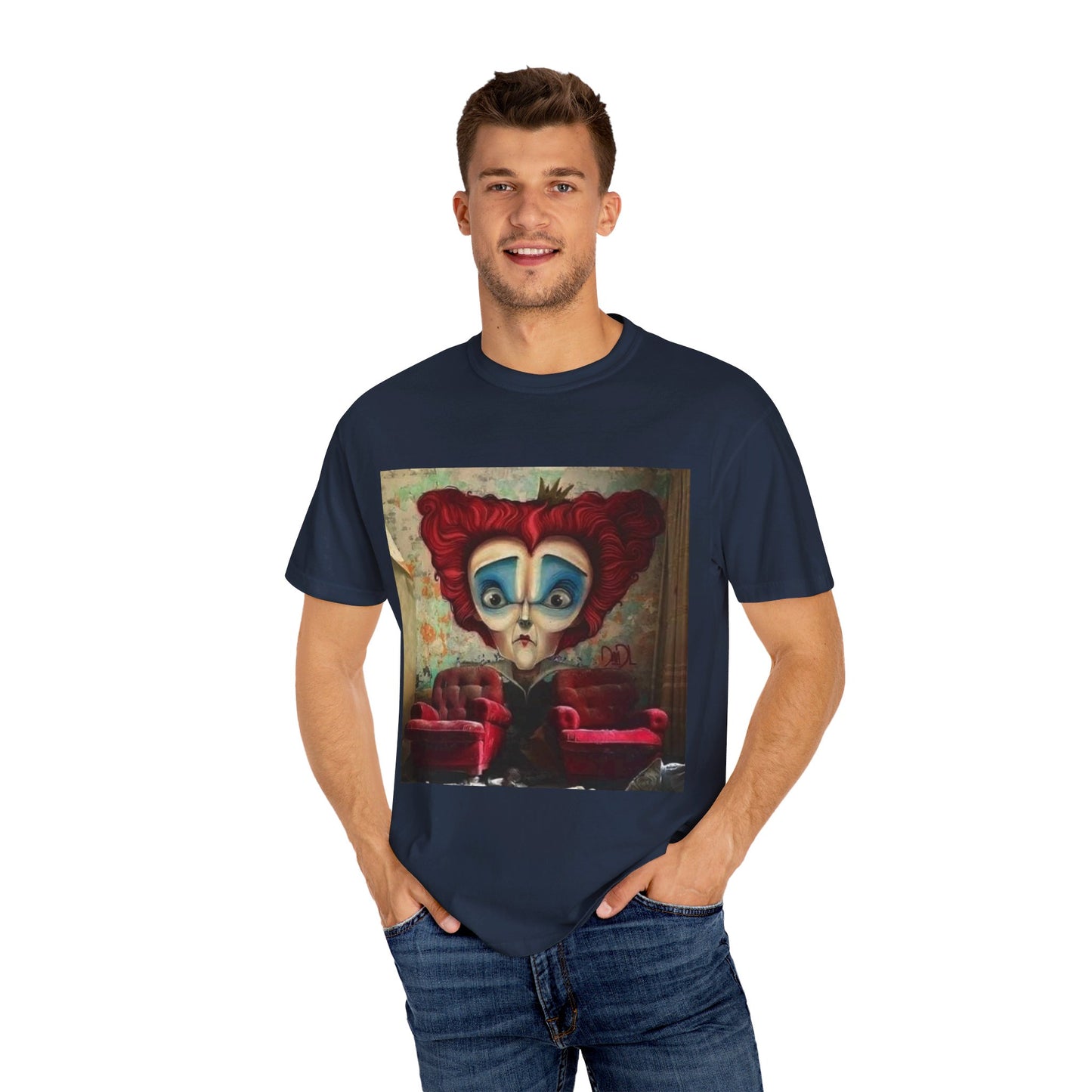 Deserted Art - Unisex Garment-Dyed T-shirt