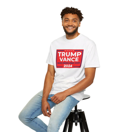 Trump Vance - Unisex Garment-Dyed T-shirt