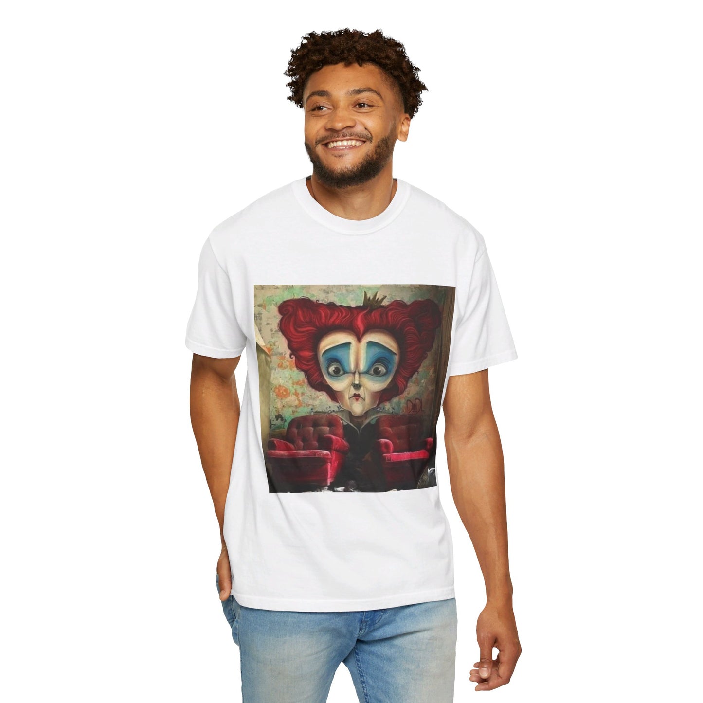 Deserted Art - Unisex Garment-Dyed T-shirt