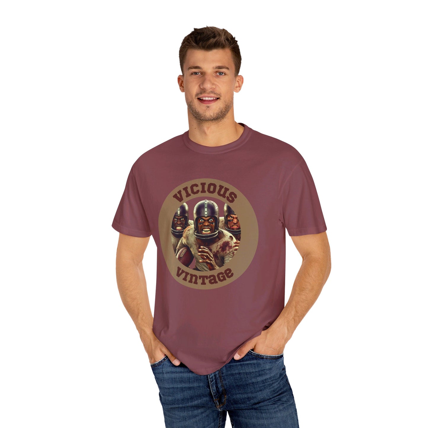 Vicious Vintage - Unisex Garment-Dyed T-shirt