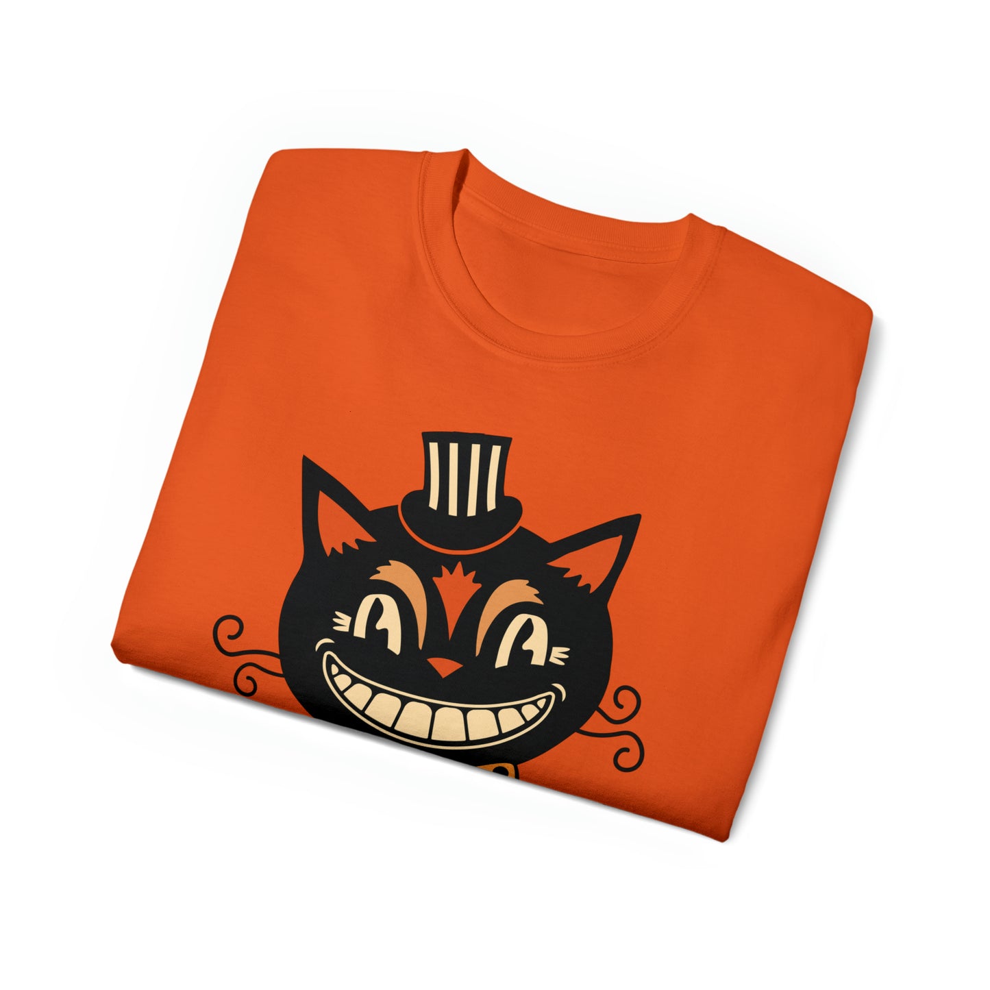 Vintage Cat Smile - Unisex Ultra Cotton Tee