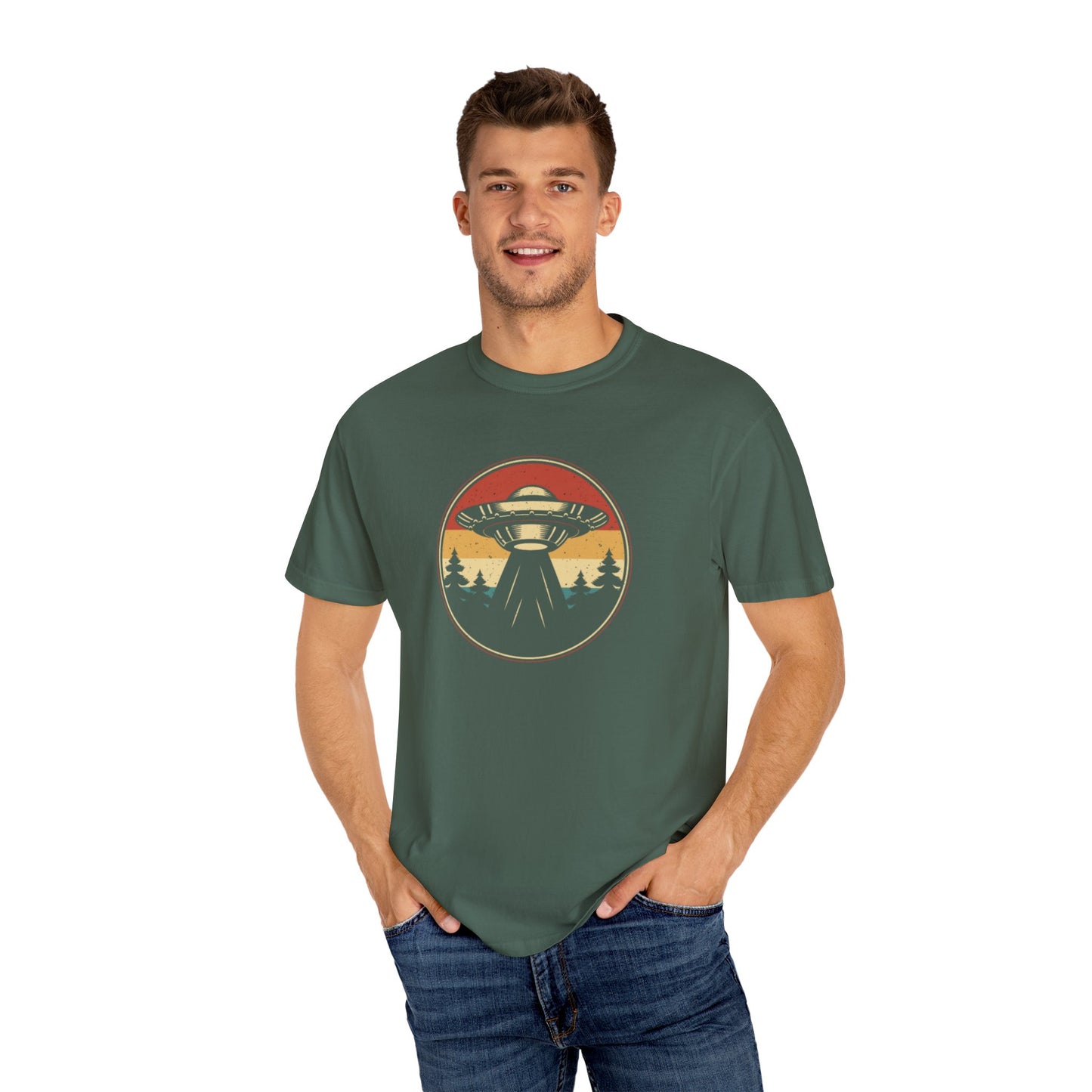 Retro - Unisex Garment-Dyed T-shirt