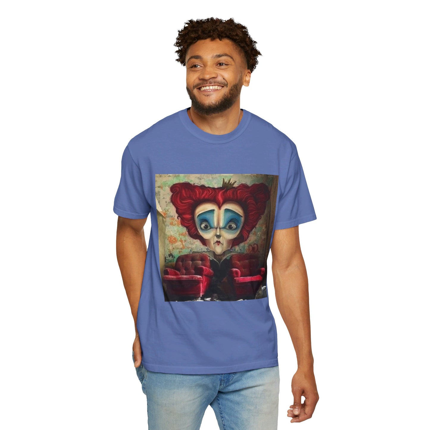 Deserted Art - Unisex Garment-Dyed T-shirt