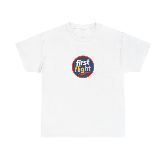 First Flight- Retro Circle Logo Tee