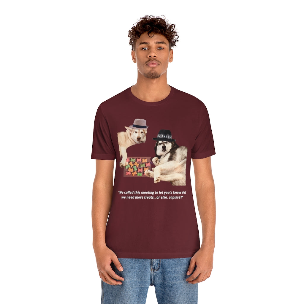 "The Sitdown" - Gangsta Dawg -Unisex Jersey Short Sleeve Tee