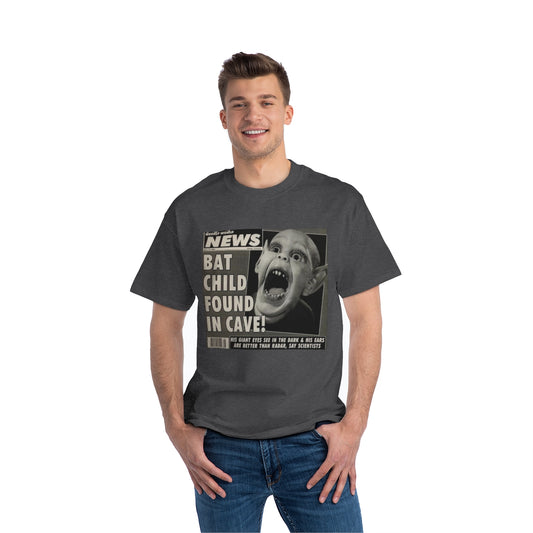 World News - Bat Child Found in Cave - Short-Sleeve T-Shirt
