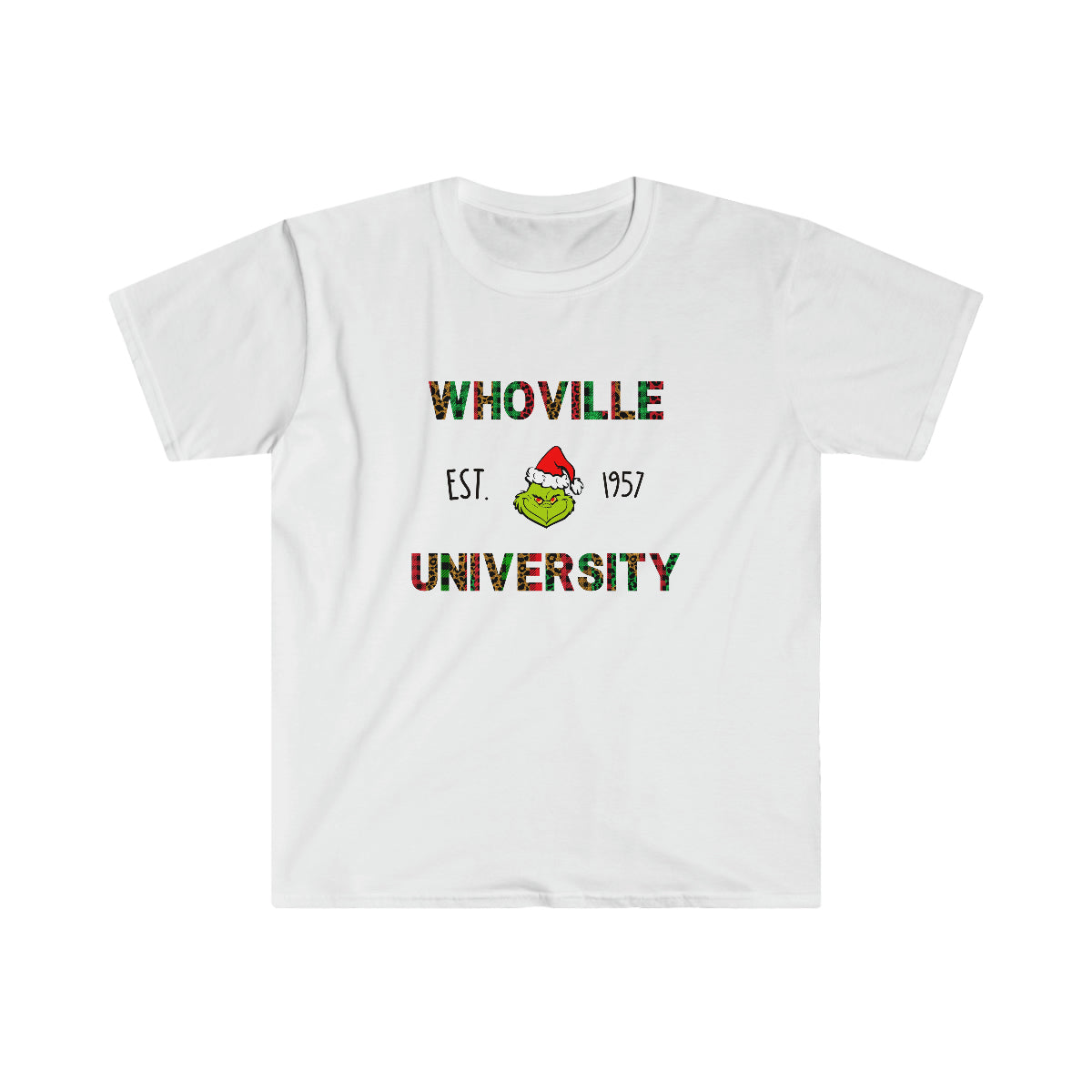 Whoville University - Unisex Softstyle T-Shirt