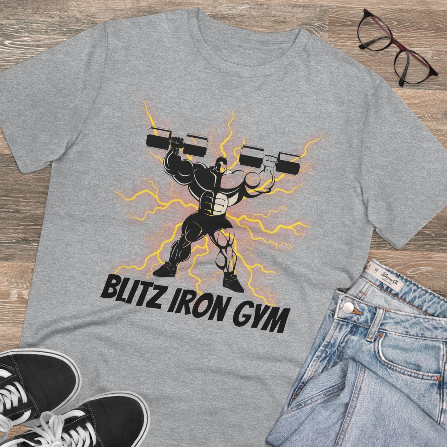 Blitz Iron Gym - Organic Creator T-shirt - Unisex