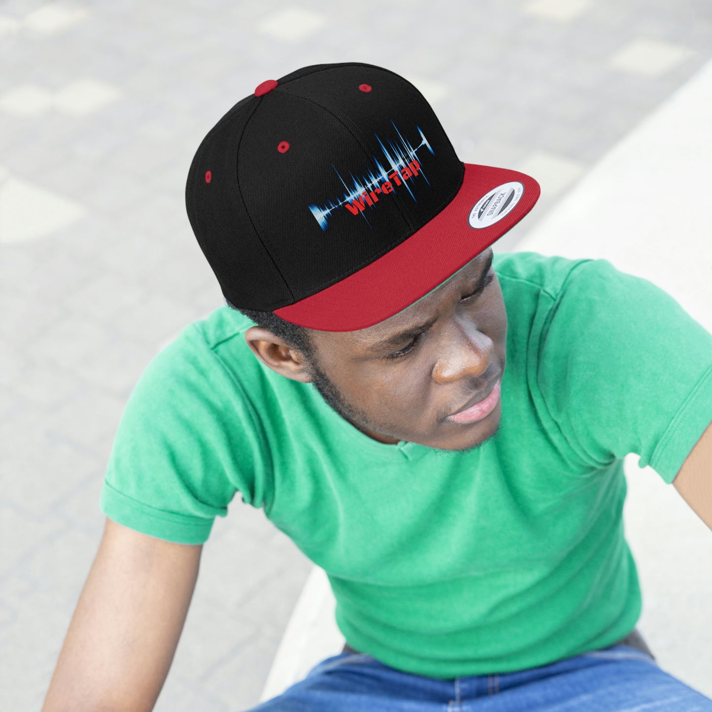 WireTap - Unisex Flat Bill Hat